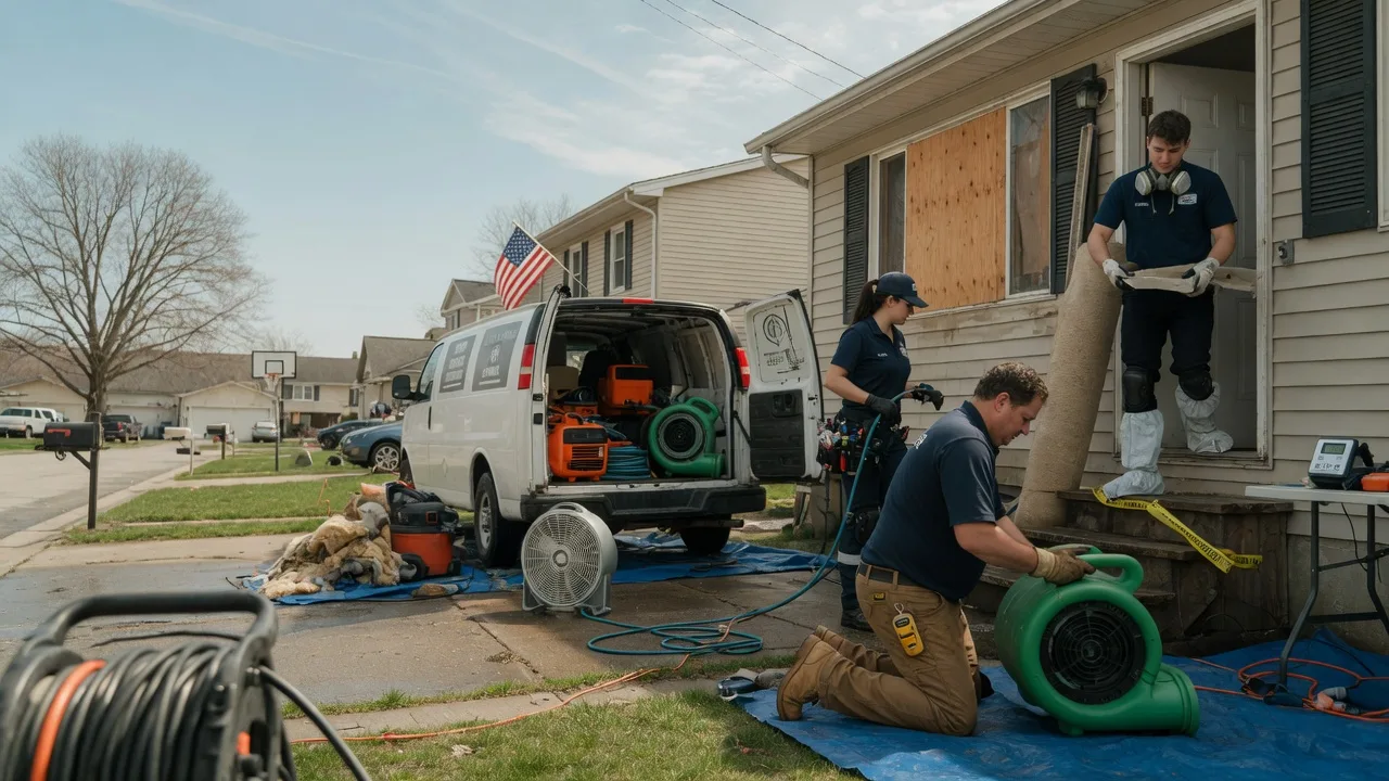 Water Damage Restoration in Lansing, MI near me